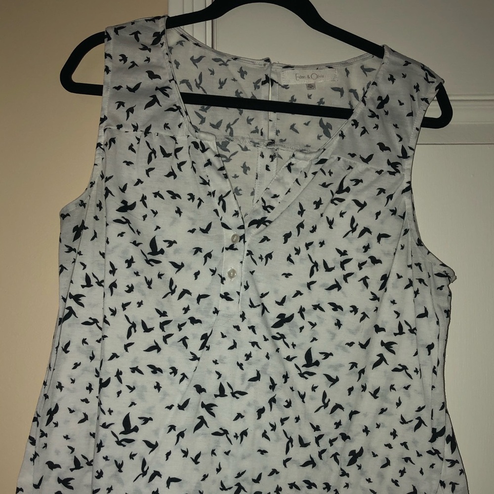 White tank top